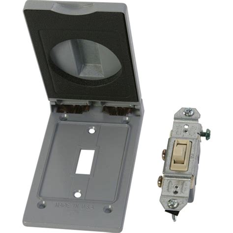 electric control box with single toggle|Amazon.com: Outdoor Switch Box.